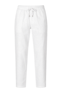 Pantalon lin · Blanc