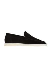 Mocassin suède · Noir