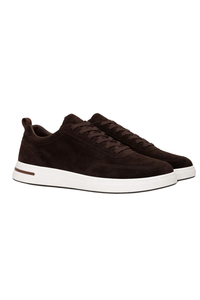 Sneaker suède · Marron