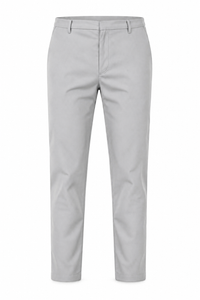 Pantalon twill stretch · Gris
