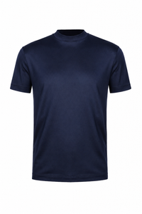 T-shirt mercerisé · Marine