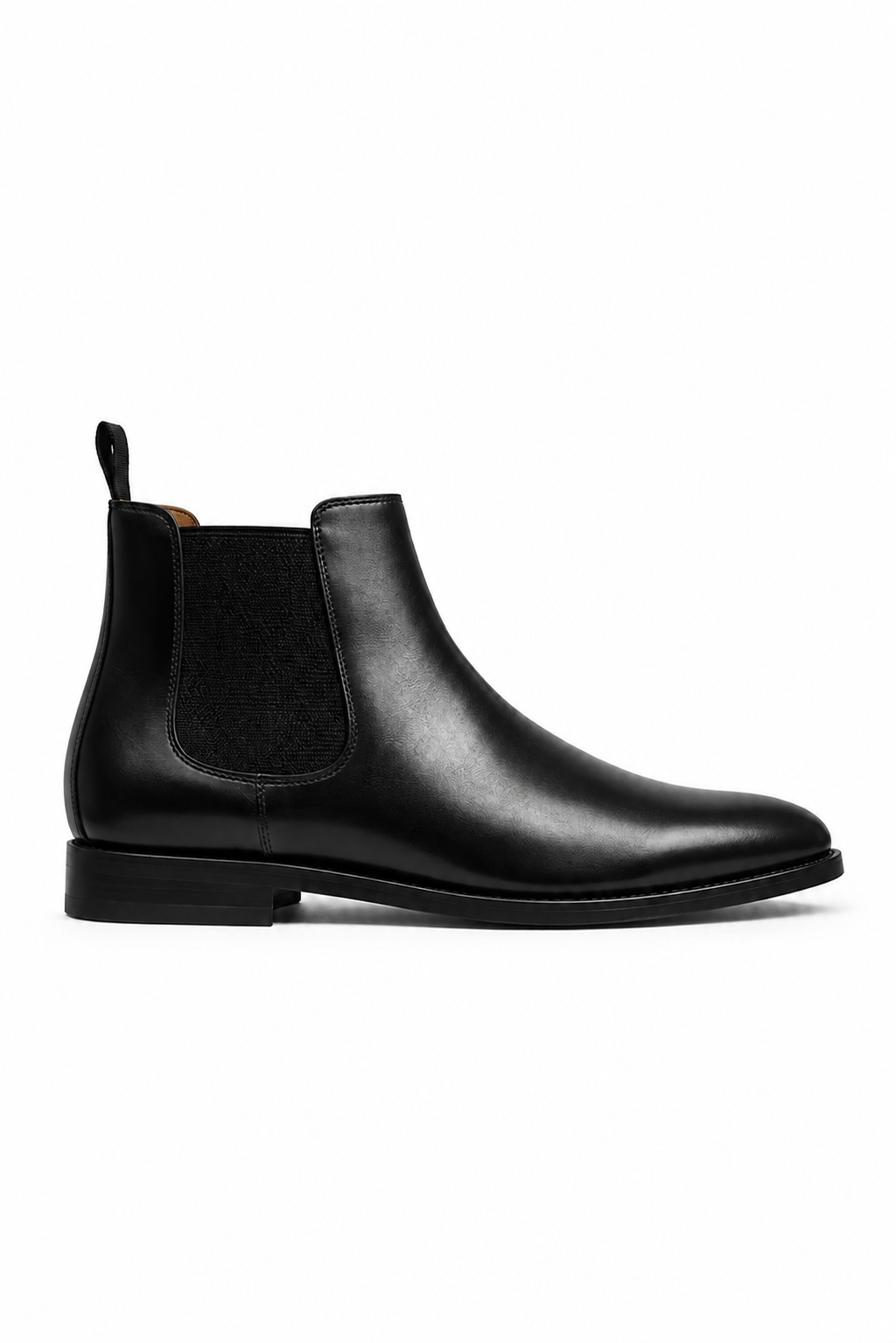 Bottine Chelsea suède · Noir - vue 1
