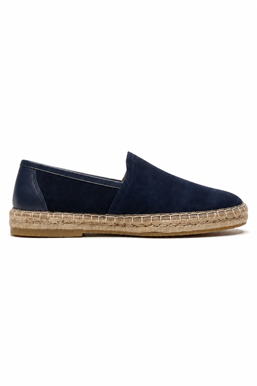 Schlichter Espadrille-Loafer · Marineblau
