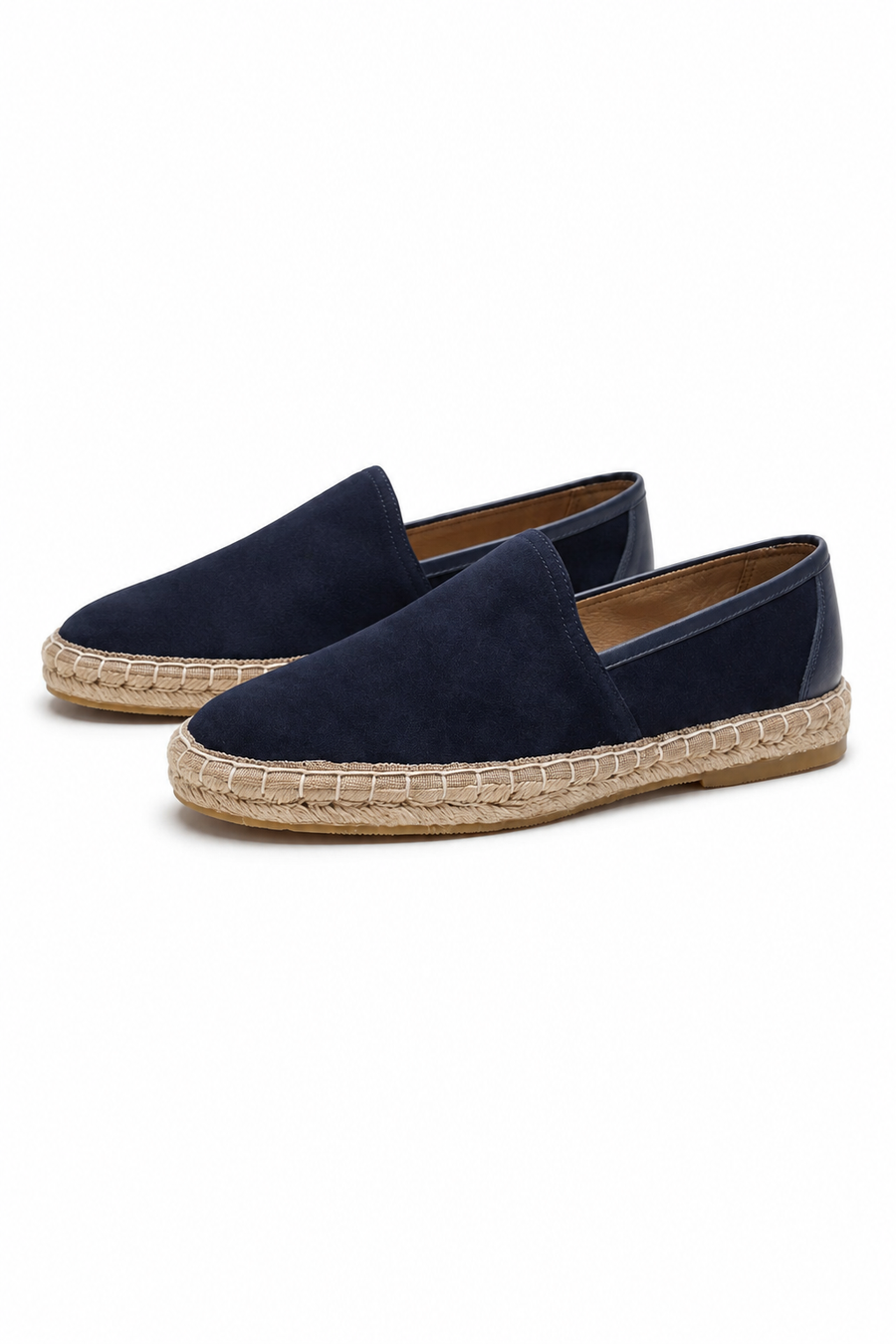 Schlichter Espadrille-Loafer · Marineblau — Ansicht 2