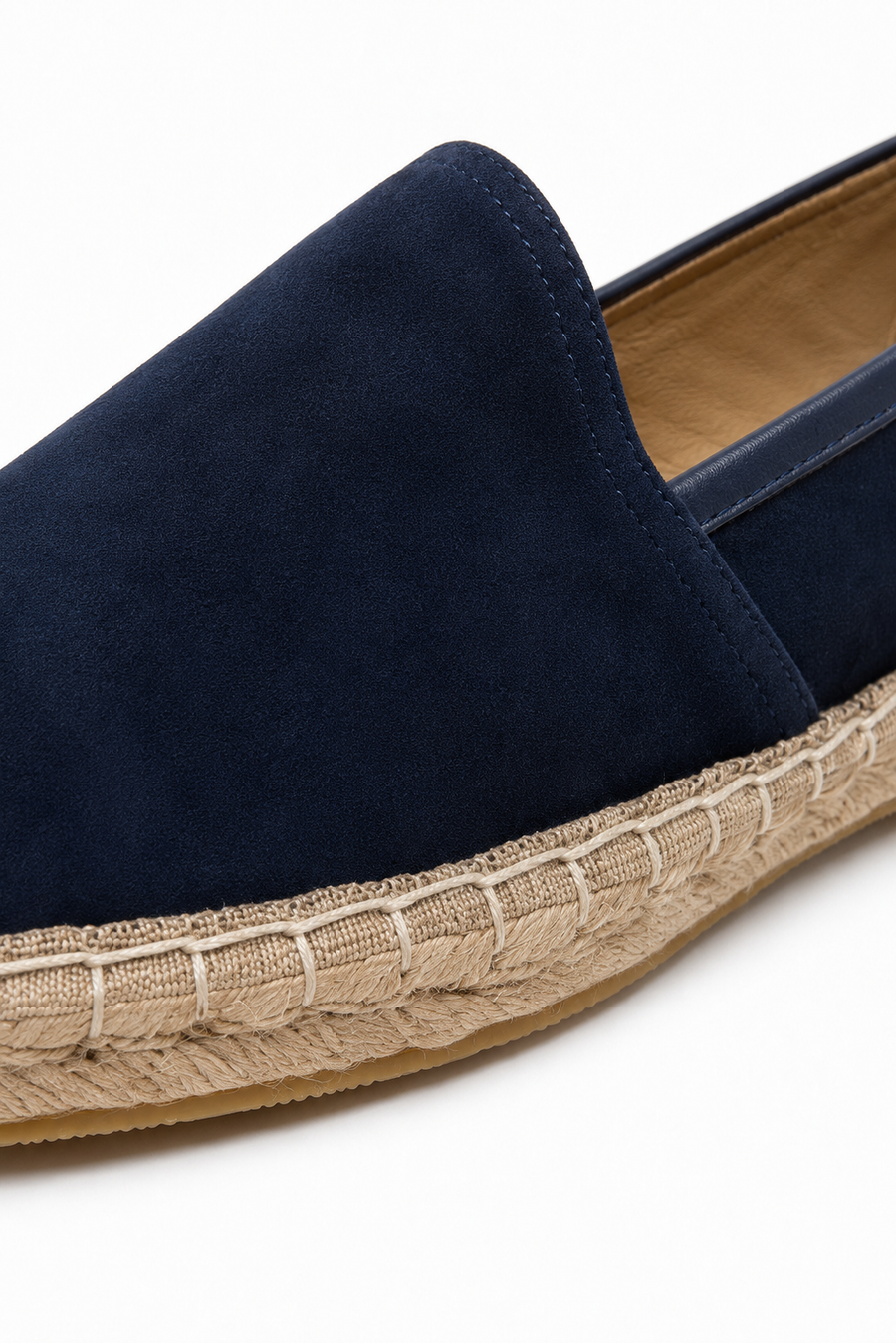 Schlichter Espadrille-Loafer · Marineblau — Ansicht 3