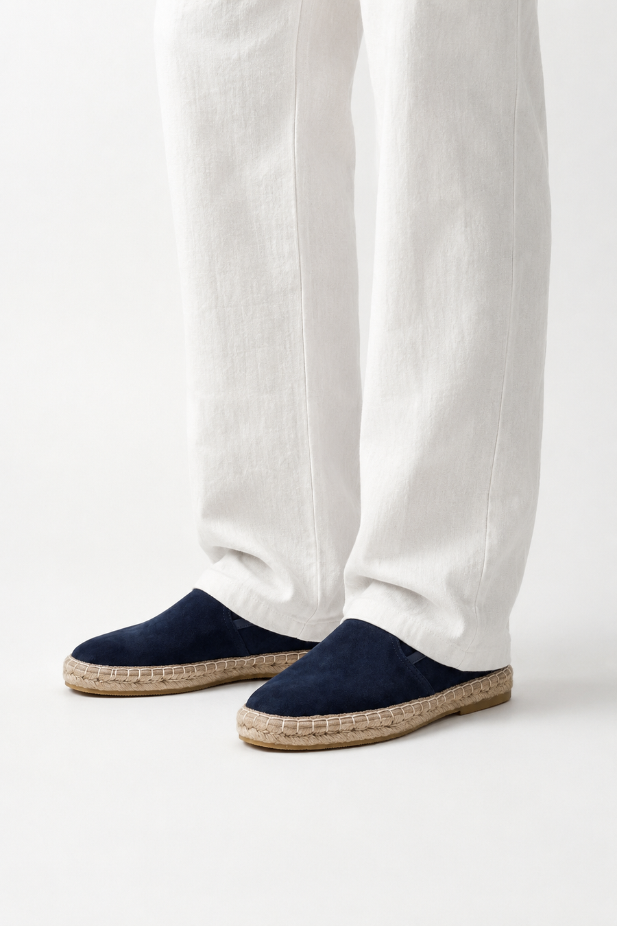 Schlichter Espadrille-Loafer · Marineblau — Ansicht 4