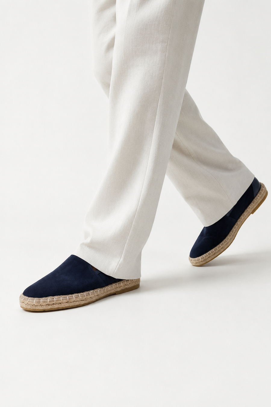 Schlichter Espadrille-Loafer · Marineblau — Ansicht 5