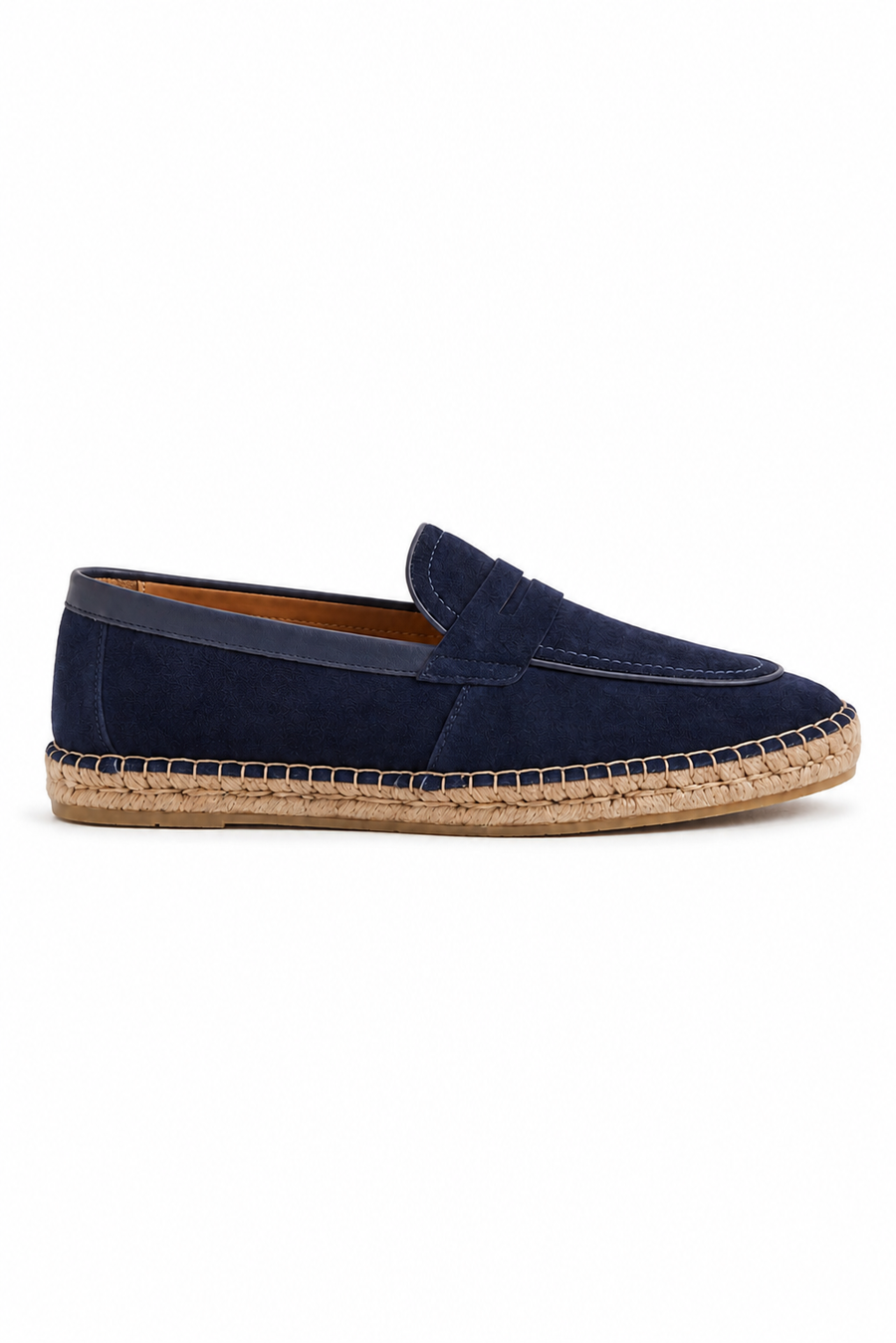 Horsebit espadrille loafer · Midnight blue