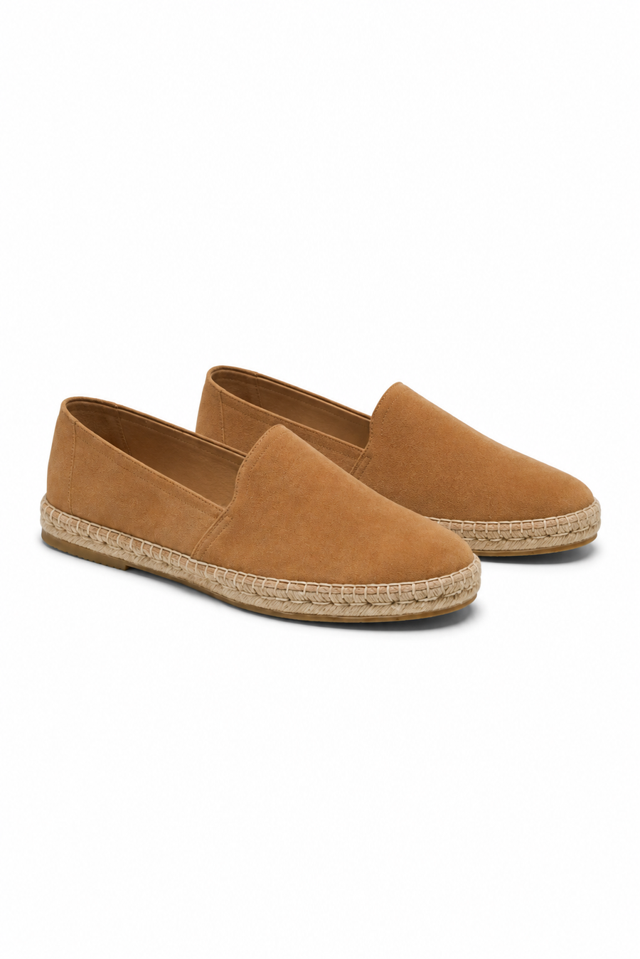 Mocassino espadrilla minimal · Cammello — Vista 2