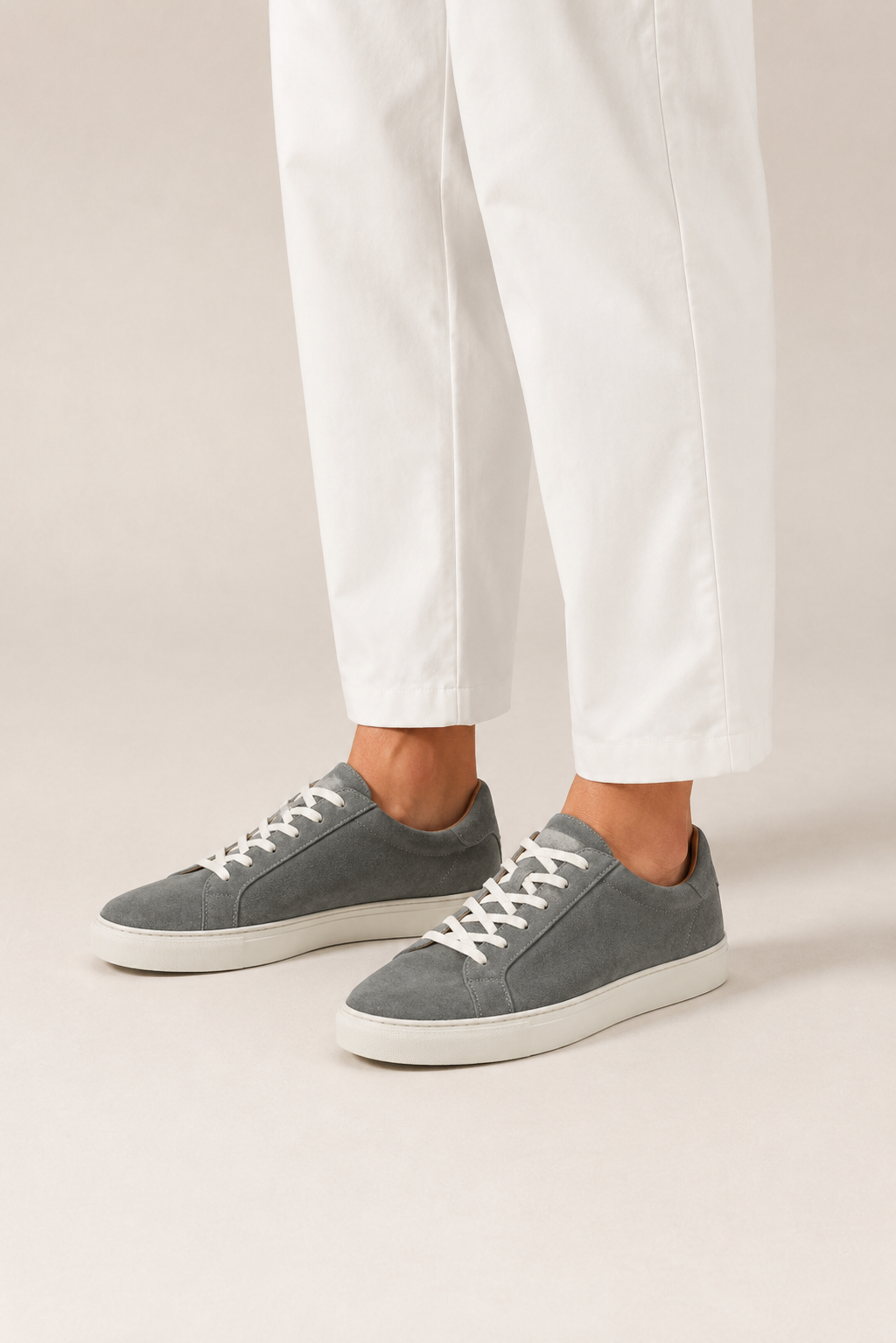 Sneaker basse suède · Gris - vue 4