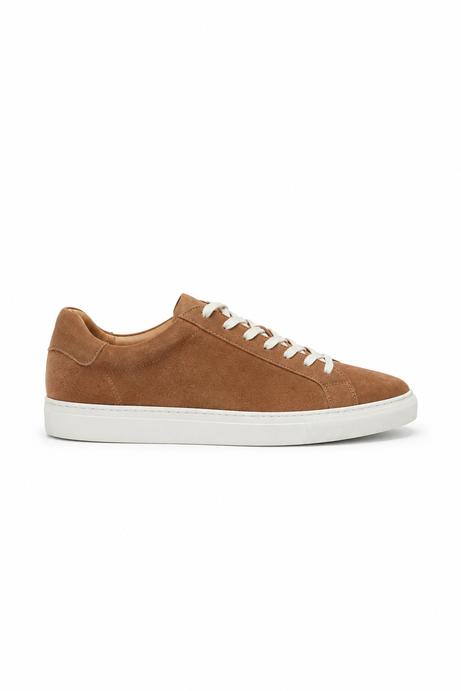 Sneaker basse suède · Marron clair