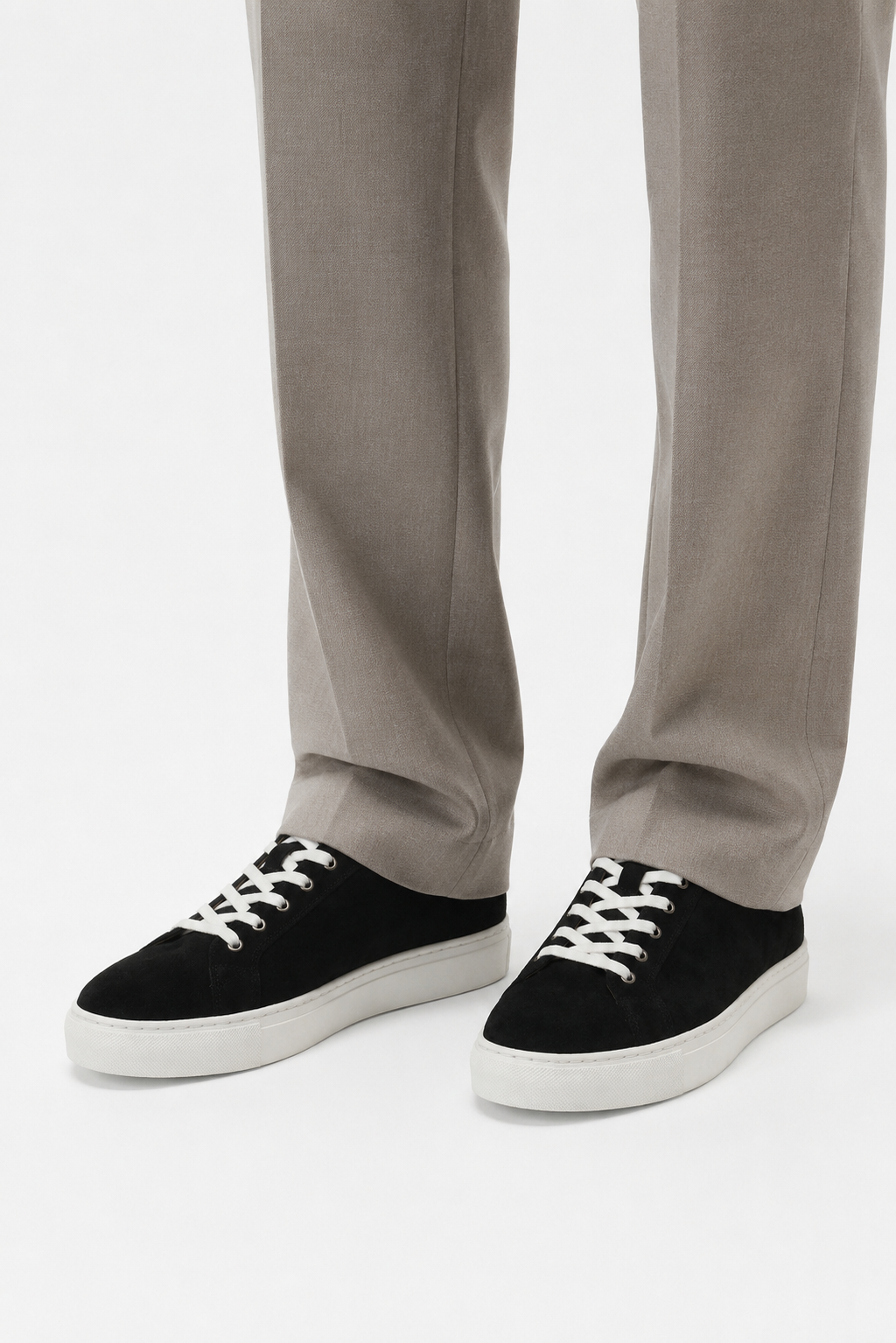 Sneaker basse suède · Noir - vue 4