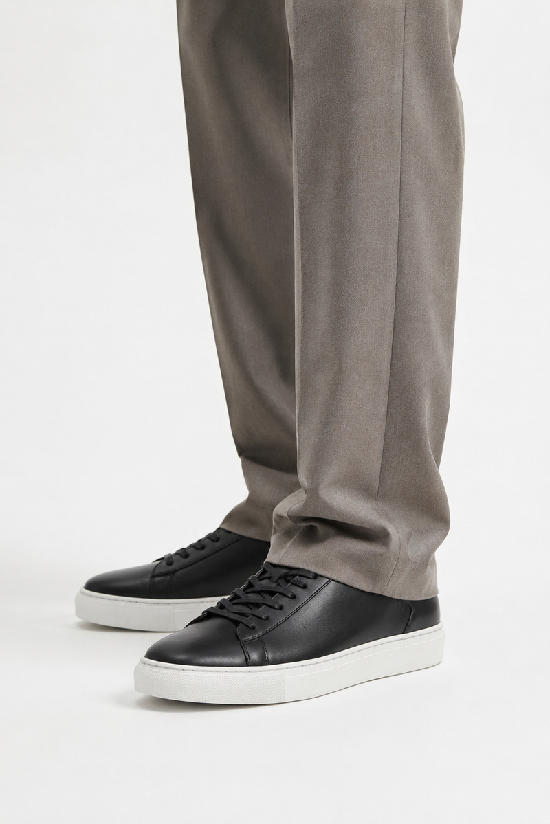 Sneaker bassa in pelle — vista 4