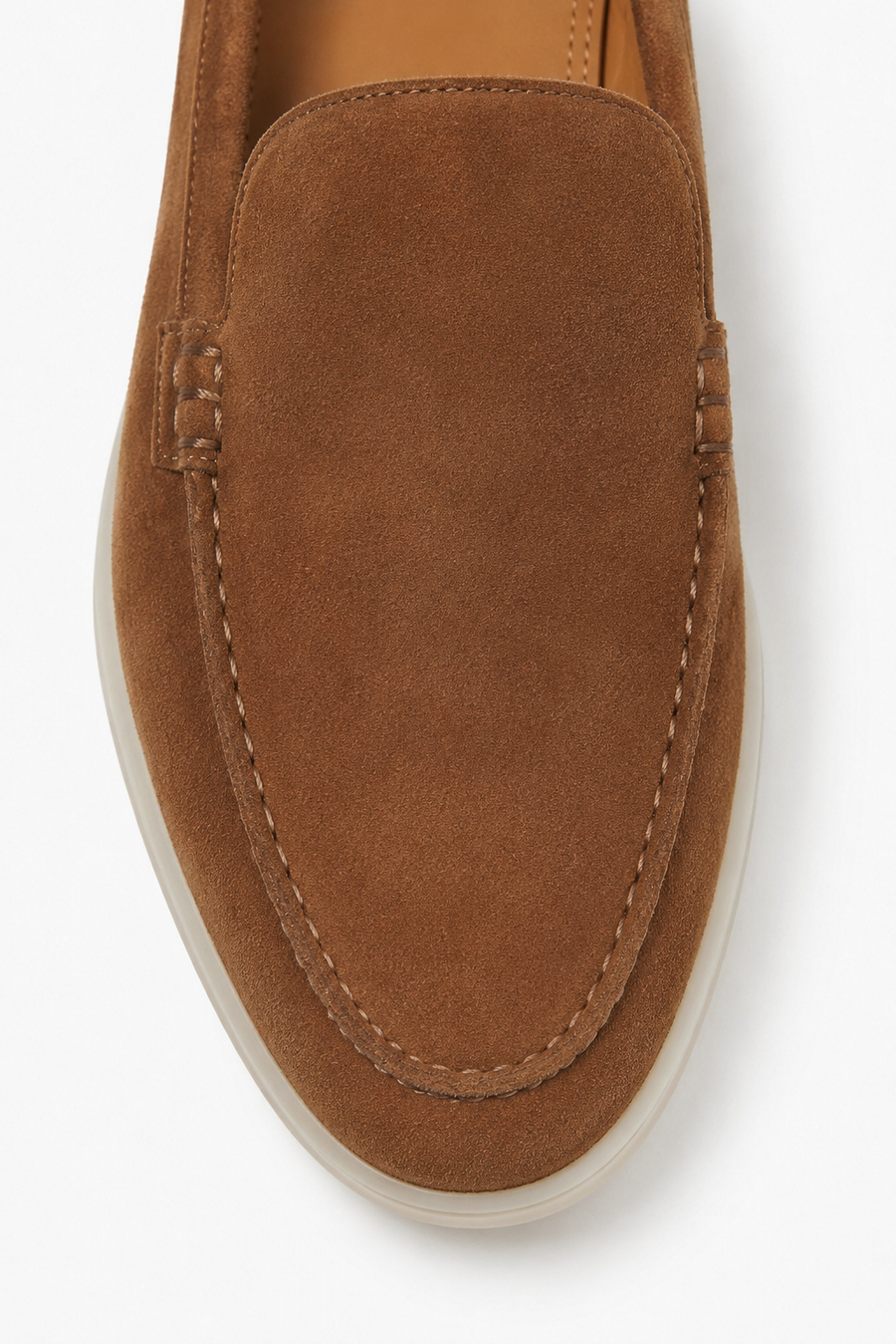 Wildleder-Loafer · Cognac — Ansicht 3