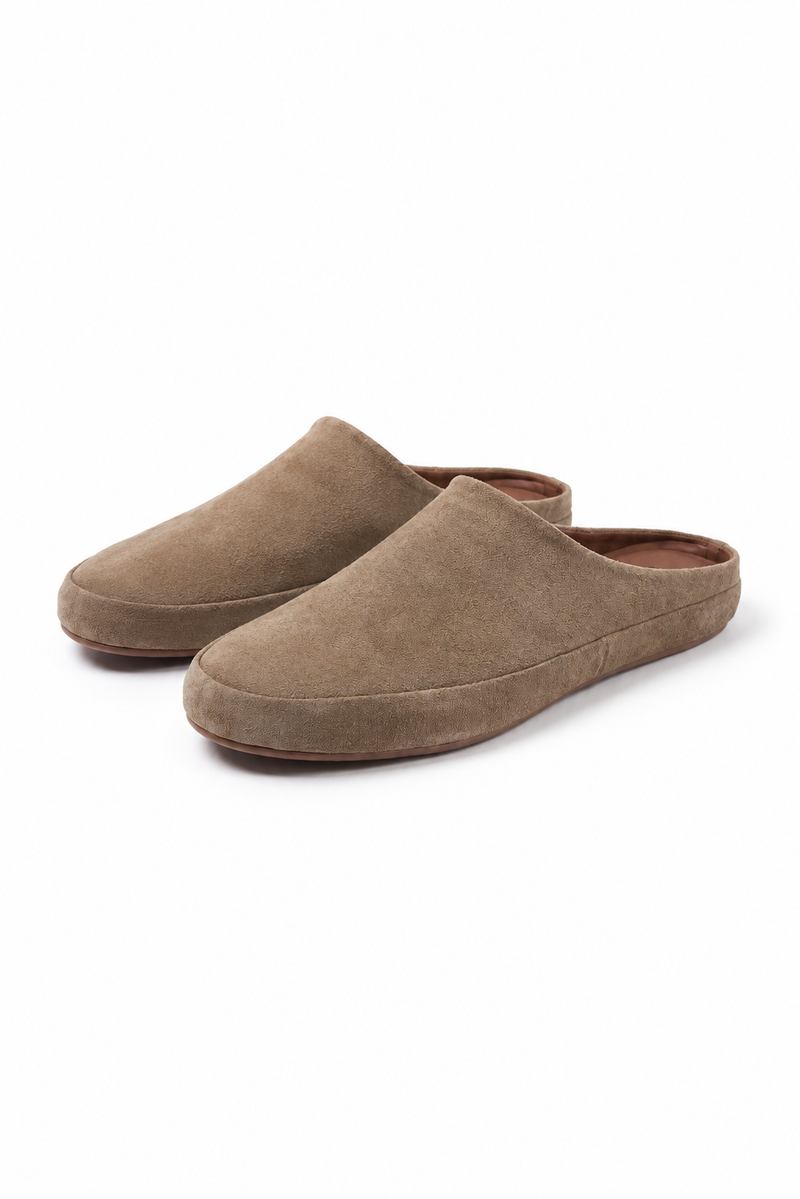 Mule fermée suède — vue 2