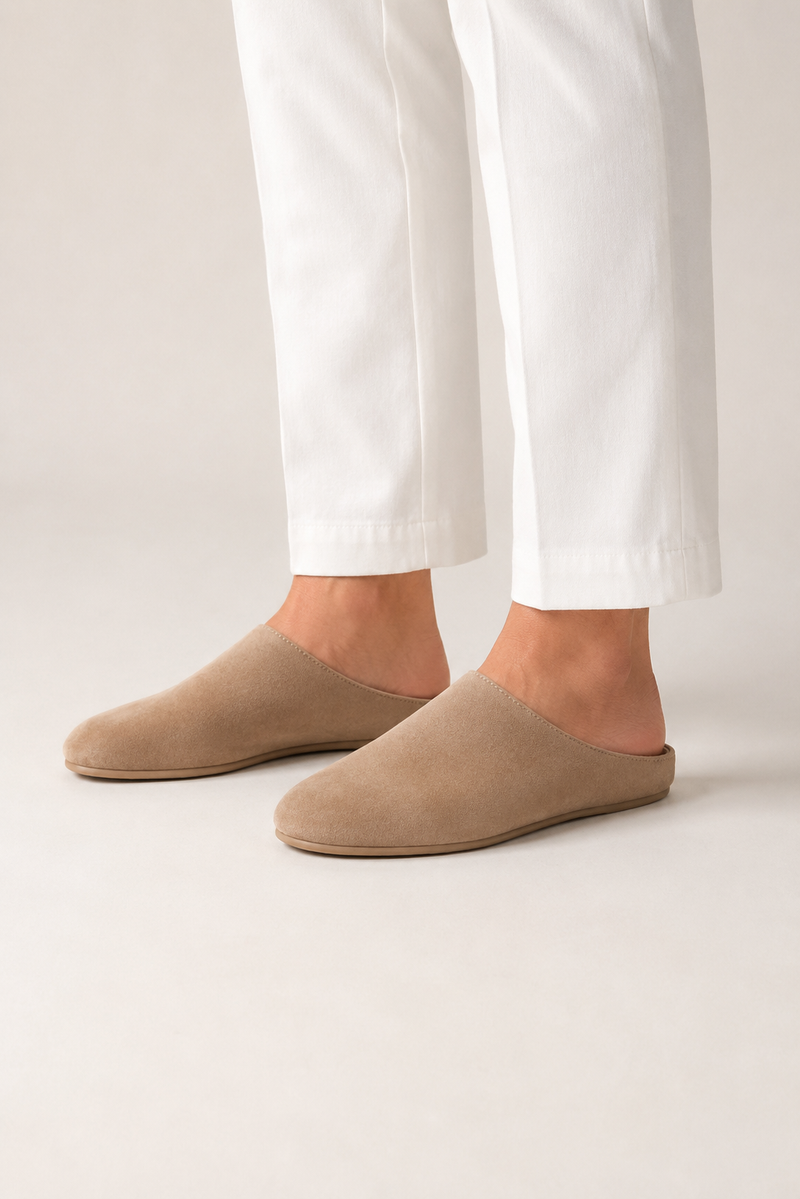 Mule fermée suède — vue 4