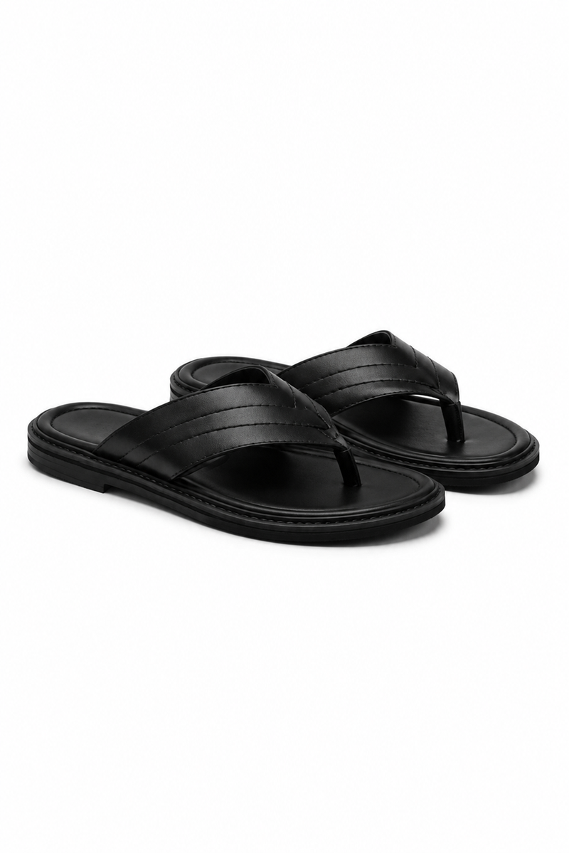 Sandale entre-doigts cuir — vue 2