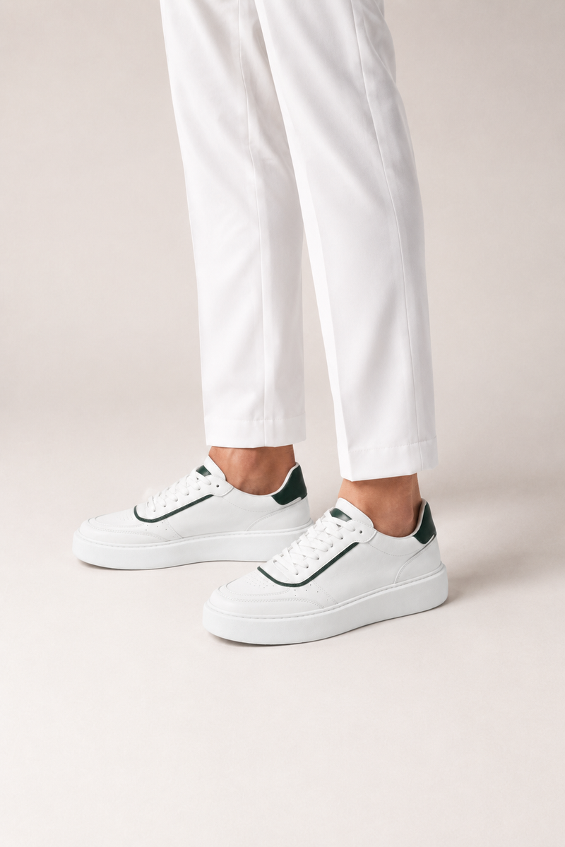 Plateau-Sneaker aus Leder — Ansicht 4
