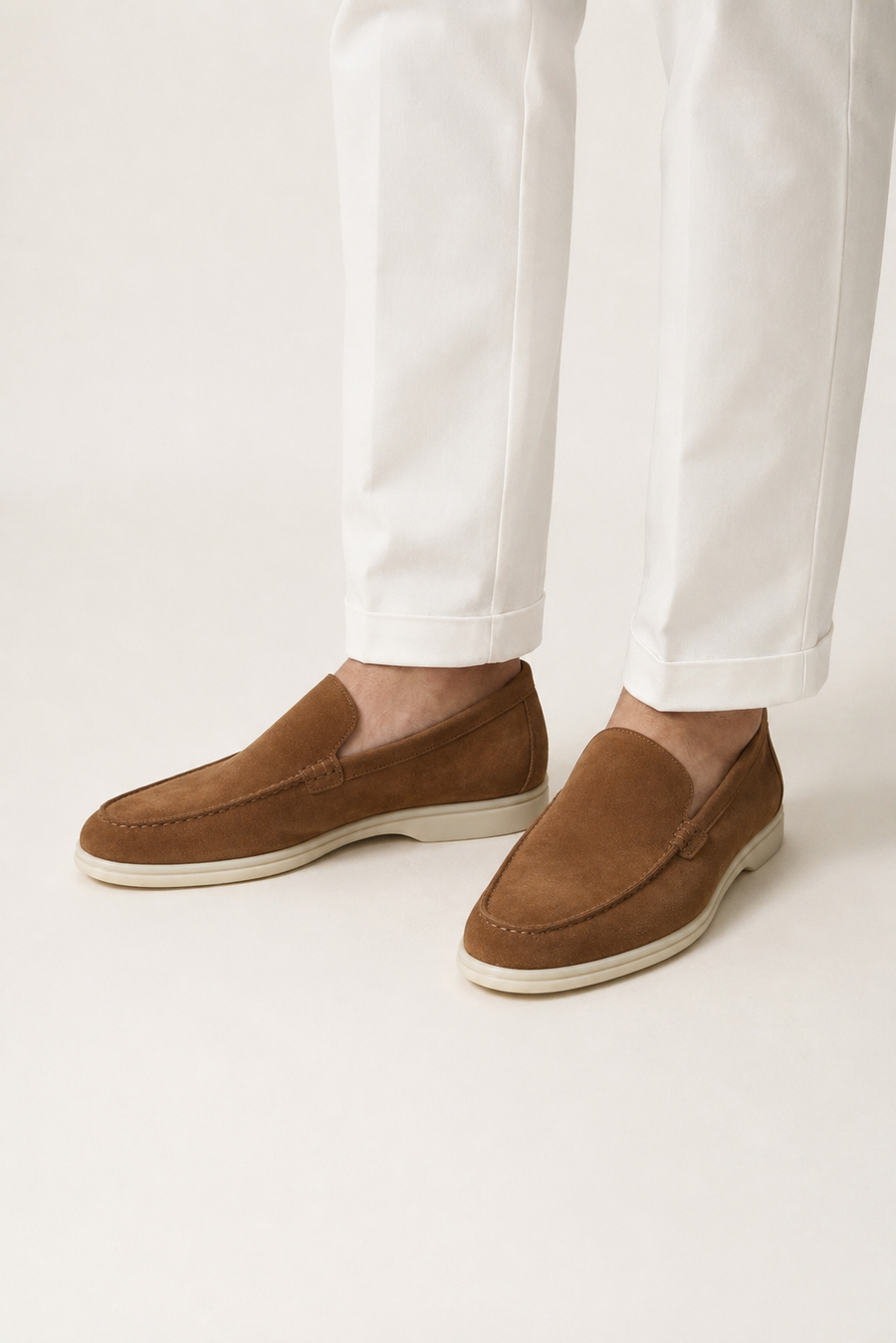 Wildleder-Loafer · Cognac — Ansicht 5