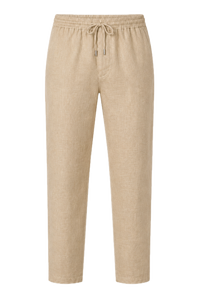 Pantalon lin · Beige