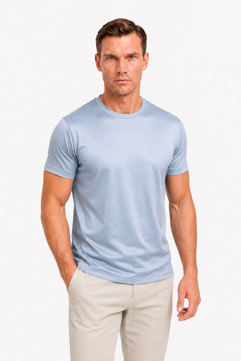 T-shirt mercerisé — vue 3