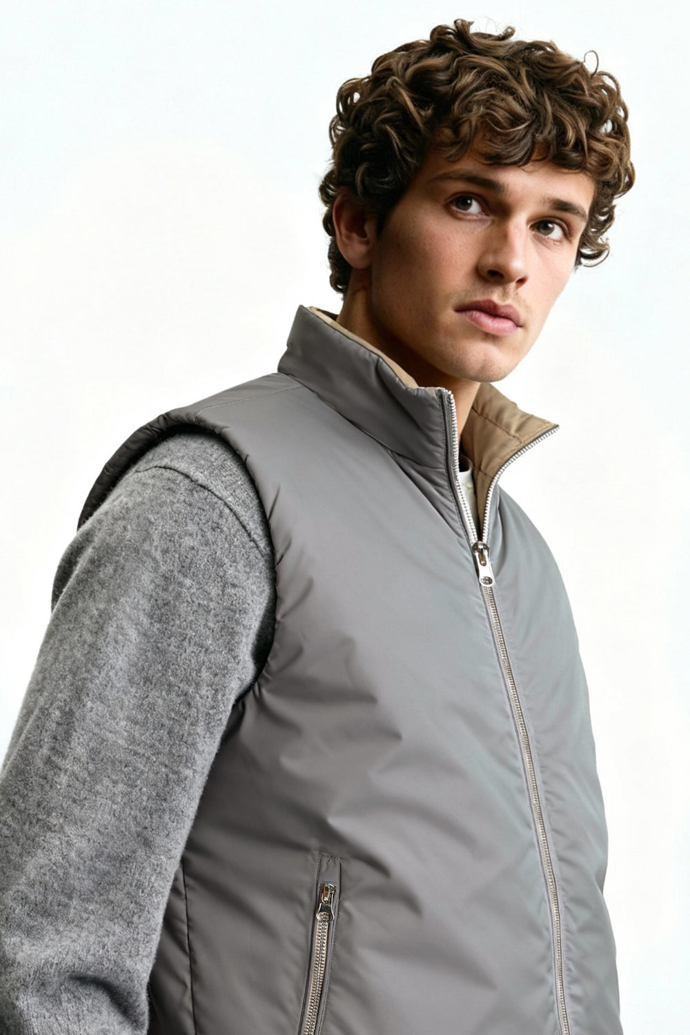 Bodywarmer réversible · Gris