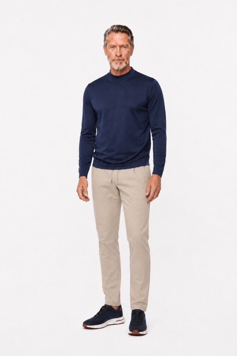 T-shirt mercerisé manches longues — vue 4