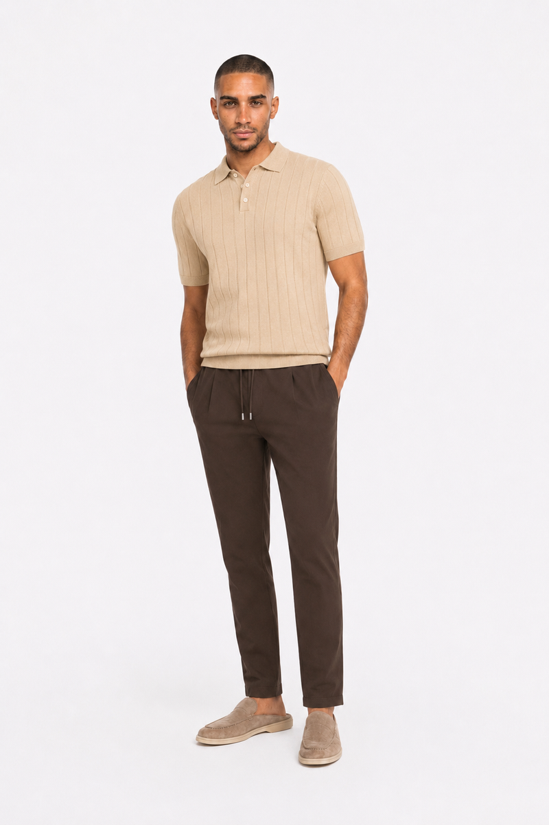 Polo côtelé — vue 4