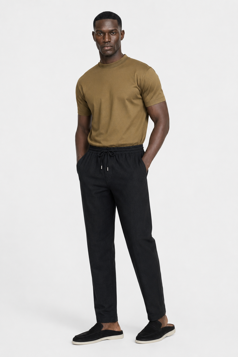 Pantalon lin — vue 2