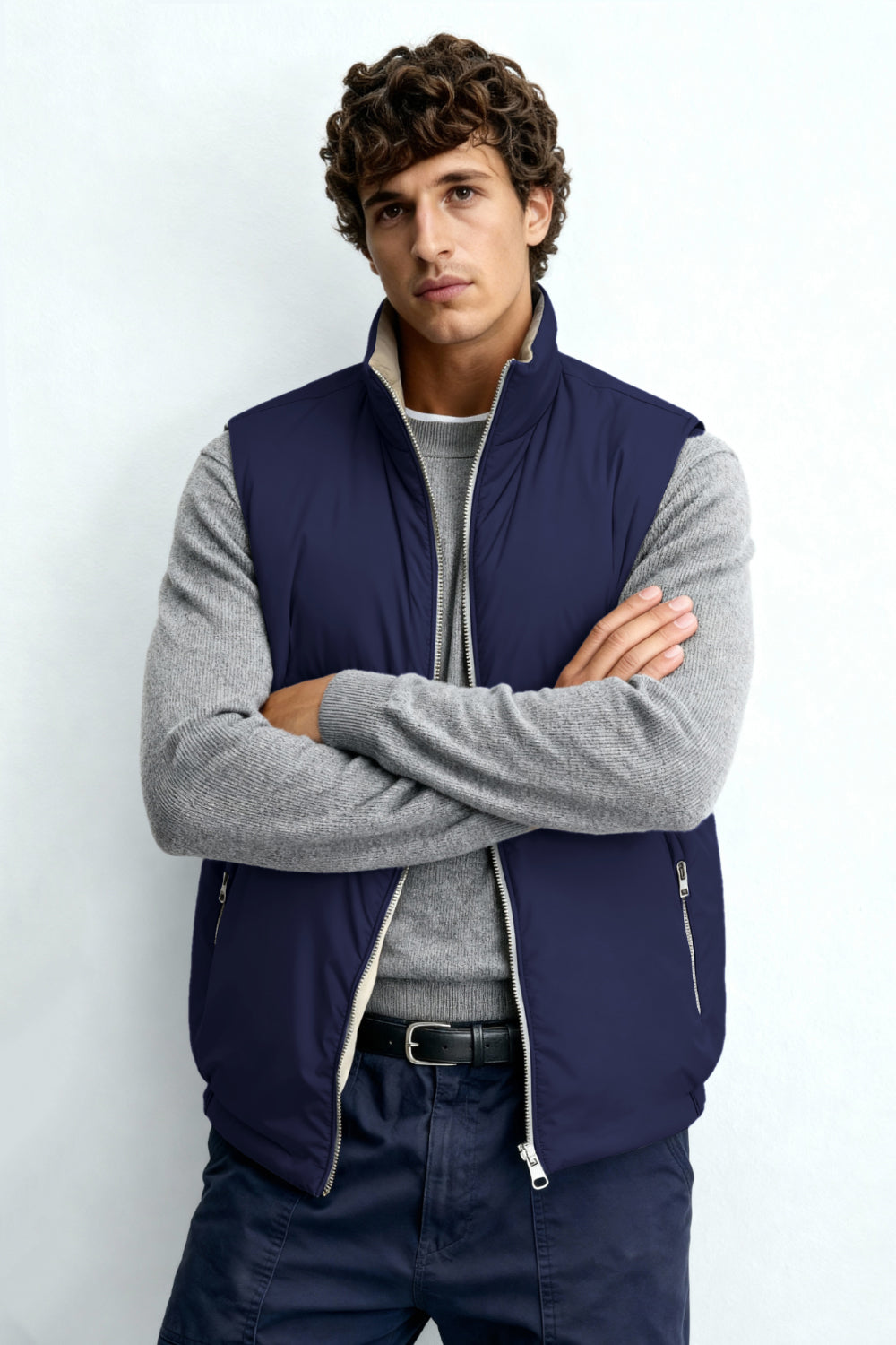 Bodywarmer réversible · Marine