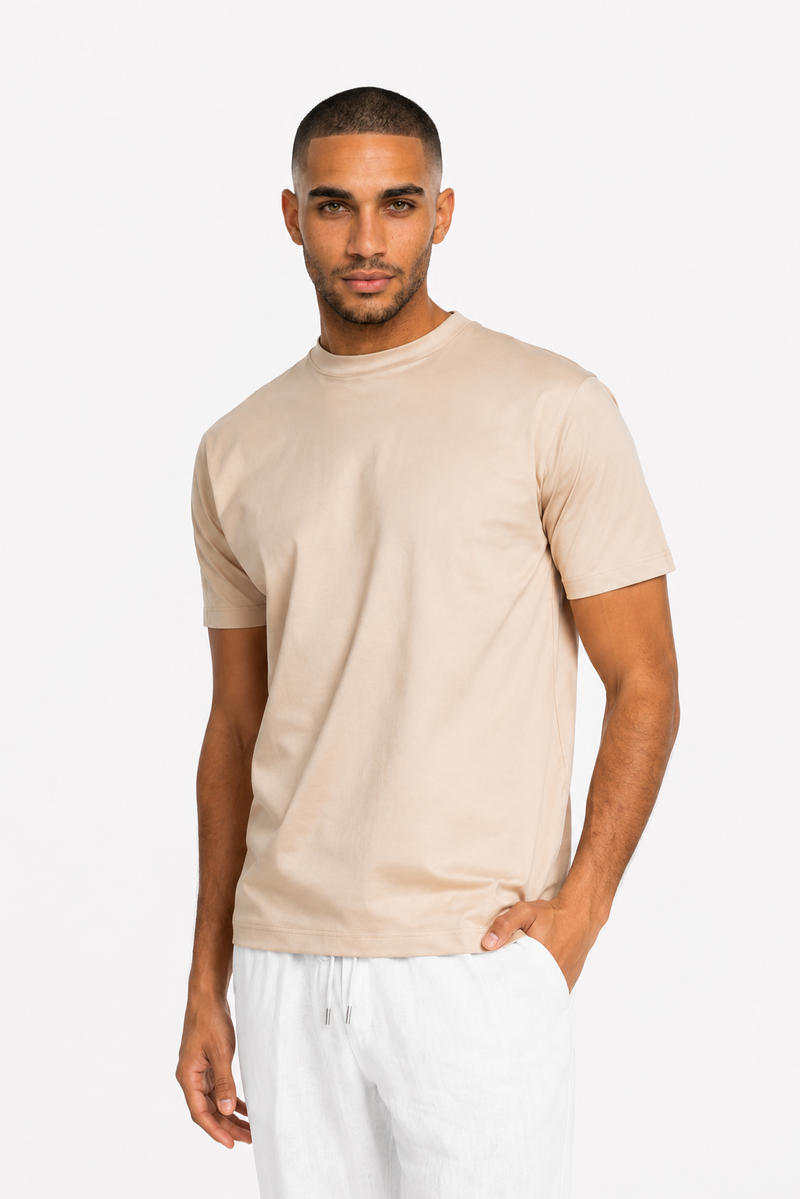 T-shirt mercerisé — vue 3