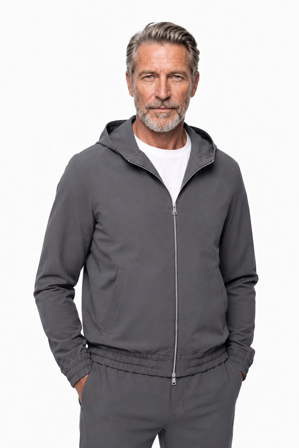 Ensemble travel capuche · Gris anthracite