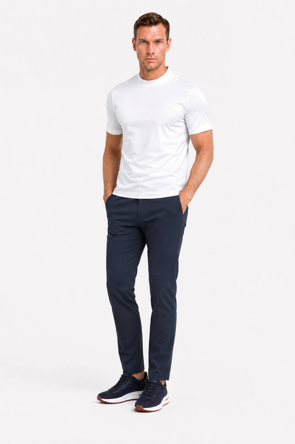 T-shirt mercerisé · Blanc