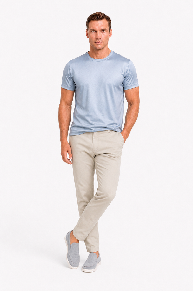 T-shirt mercerisé — vue 4