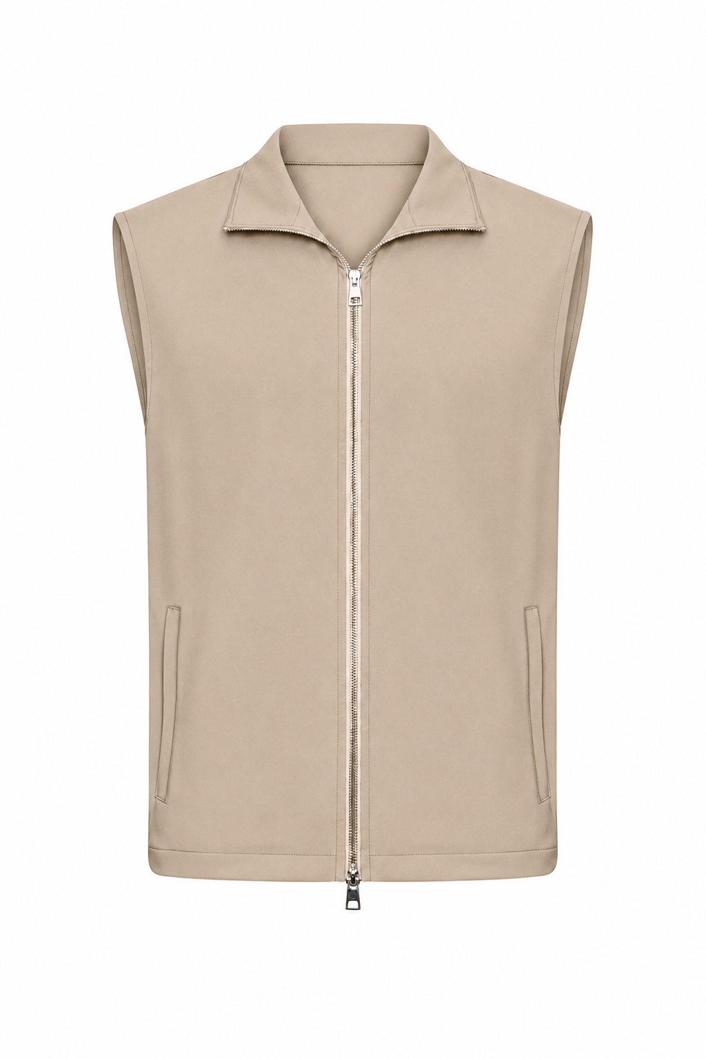 Gilet coupe-vent · Beige