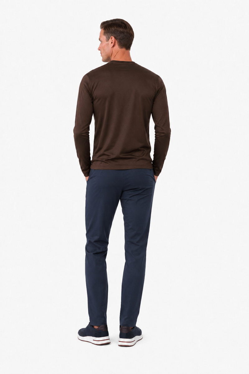 Pantalon twill stretch — vue 4