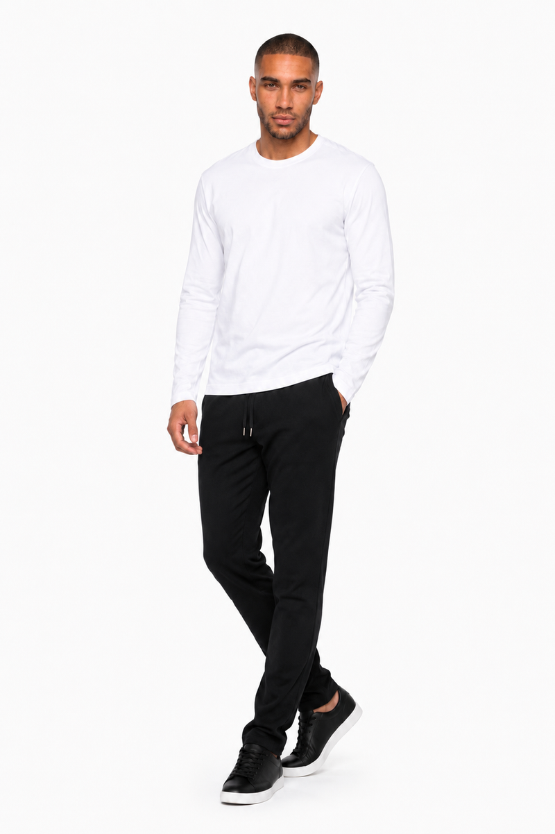 T-shirt mercerisé manches longues — vue 3