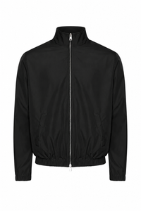 Veste twill stretch · Noir