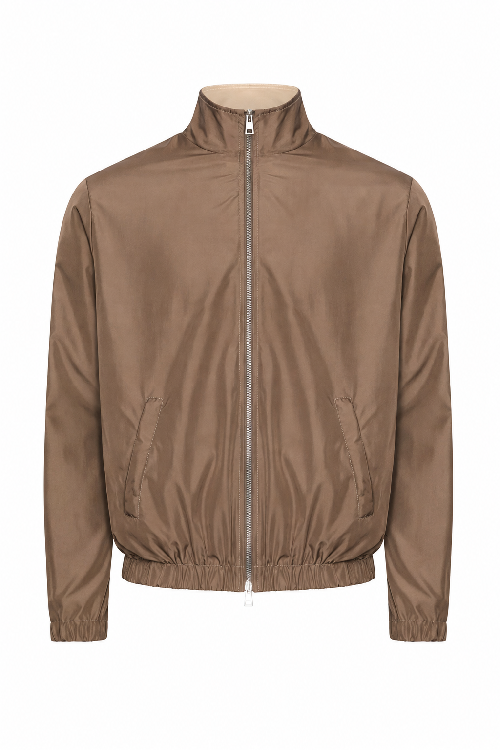Veste twill stretch · Taupe