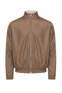 Veste twill stretch · Taupe