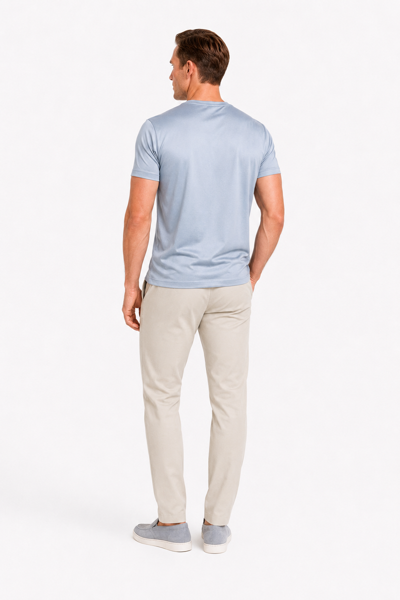 Pantalon twill stretch — vue 4