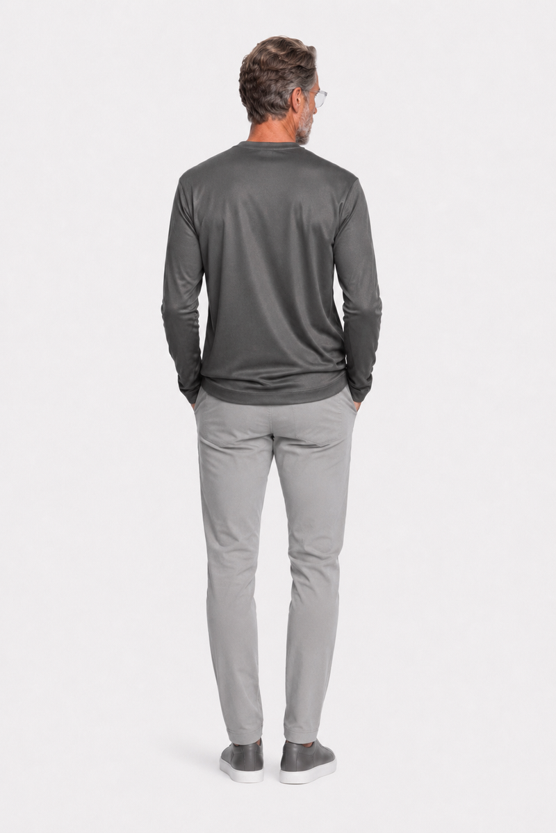 Pantalon twill stretch — vue 4