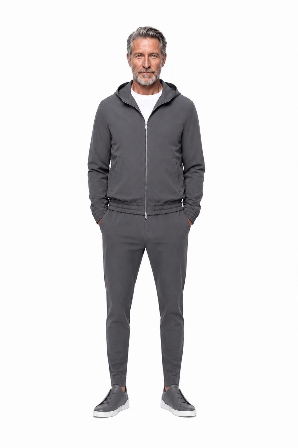 Ensemble travel capuche · Gris anthracite