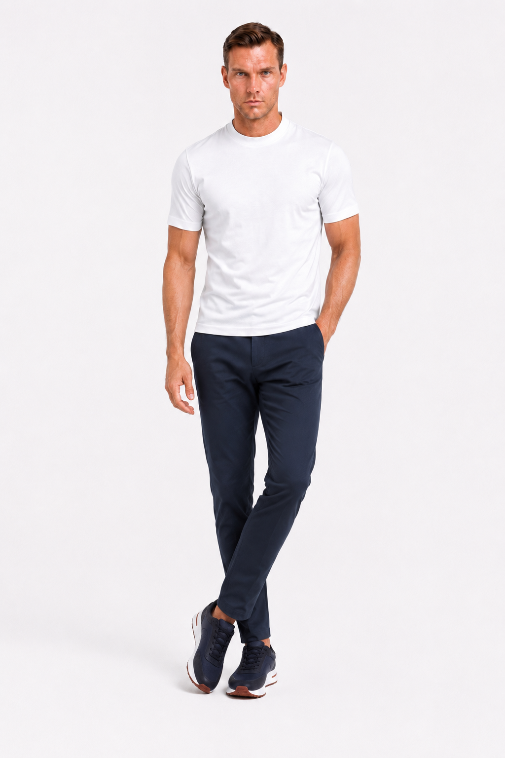 T-shirt mercerisé · Blanc