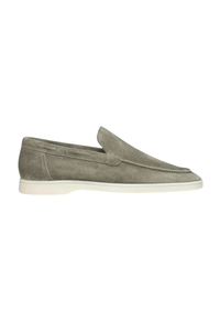 Mocassin suède · Olive