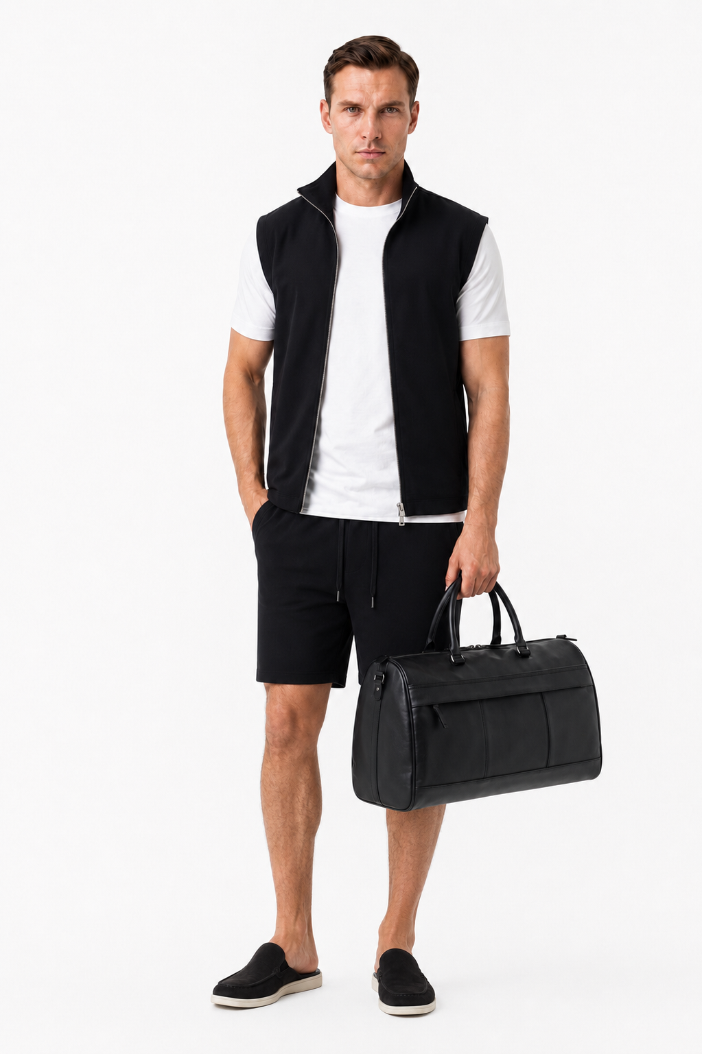 Ensemble Travel Short · Noir