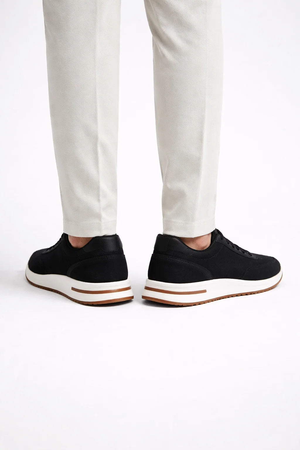 Sneaker suède · Noir - Norda