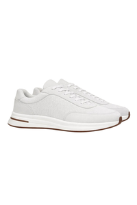 Sneaker suède · Blanc