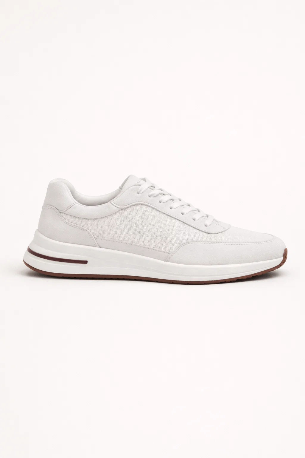 Sneaker suède · Blanc - Norda
