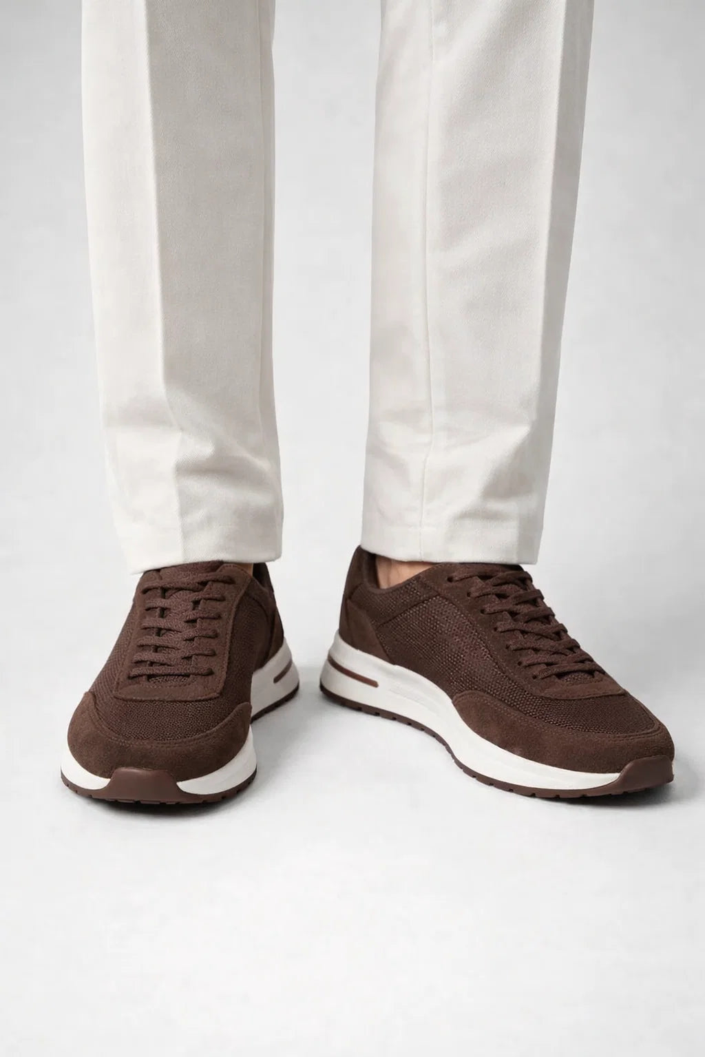 Sneaker suède · Marron - Norda